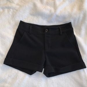 Tobi Black Dress Shorts